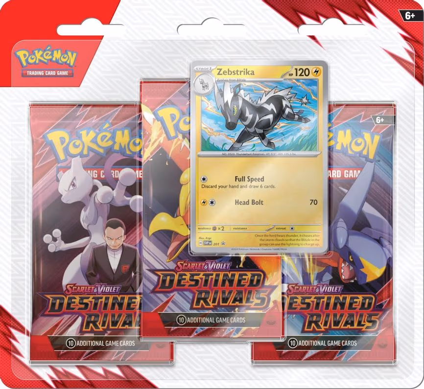 Destined Rivals 3 Pack Blister [Zebstrika]