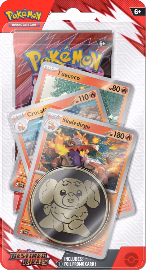 Destined Rivals Premium Checklane Blister [Skeledirge]