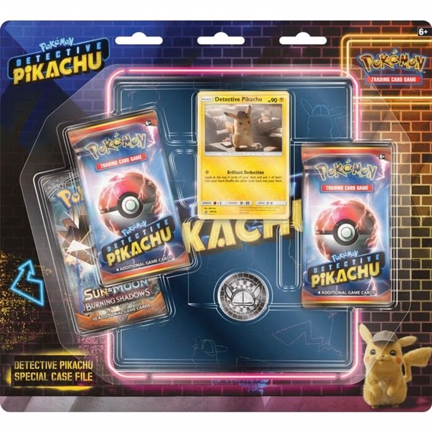 Detective Pikachu Special Case File - 3 Pack Booster Blister