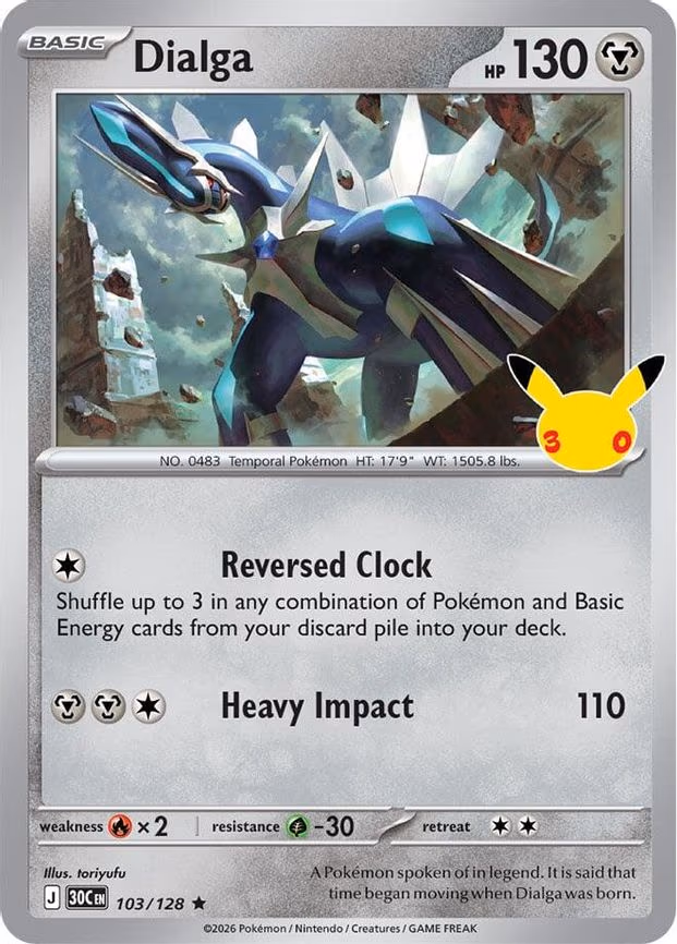 Dialga - Rare (103/128)