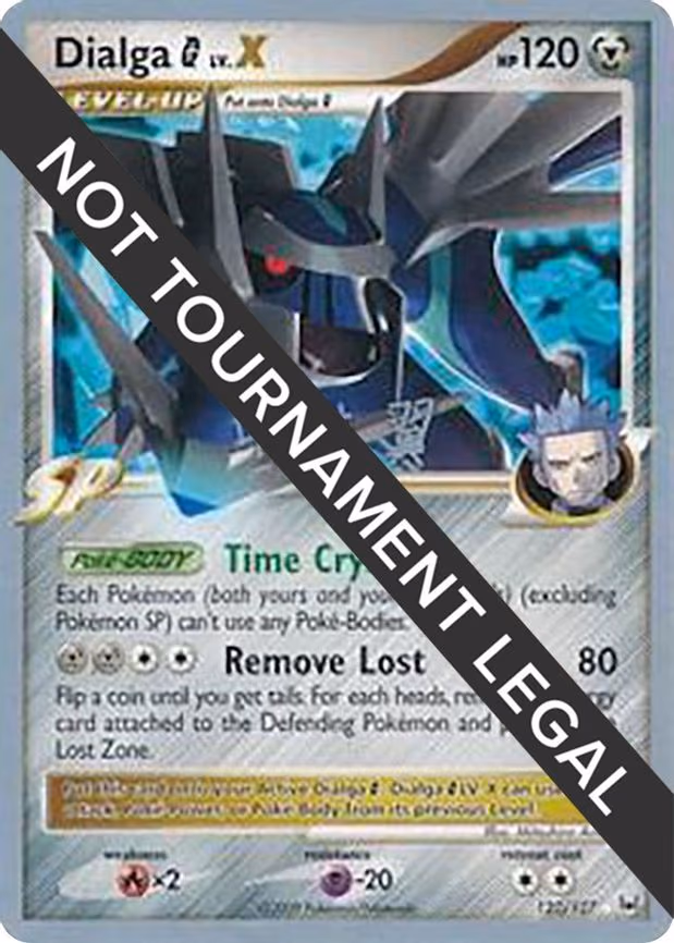 Dialga G LV.X - 2009 (Tsubasa Nakamura) - Ultra Rare (122/127)