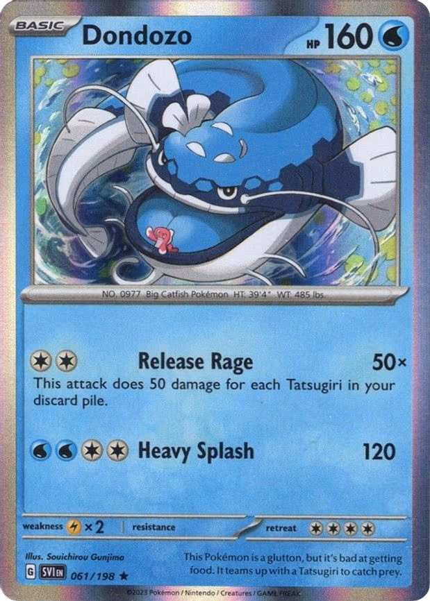 Dondozo - 061/198 (Line Holo) - Rare (061/198)