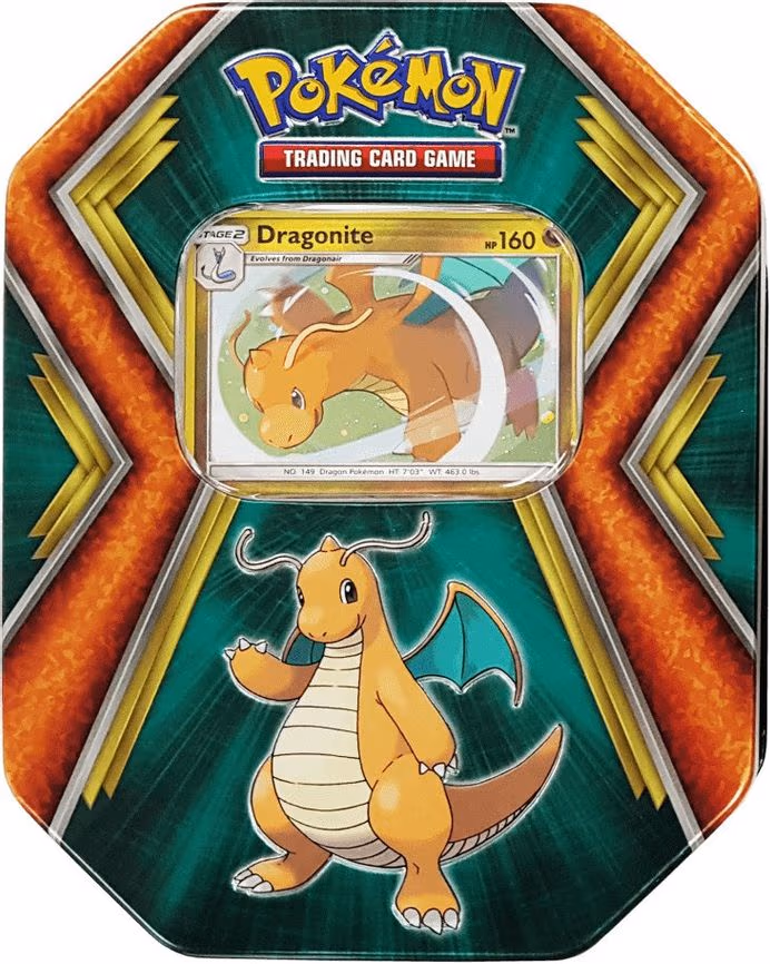 Dragonite Dragons Tin