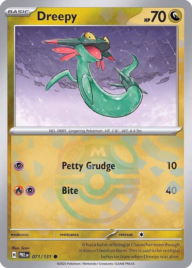 Dreepy (Master Ball Pattern) - Common (071/131)