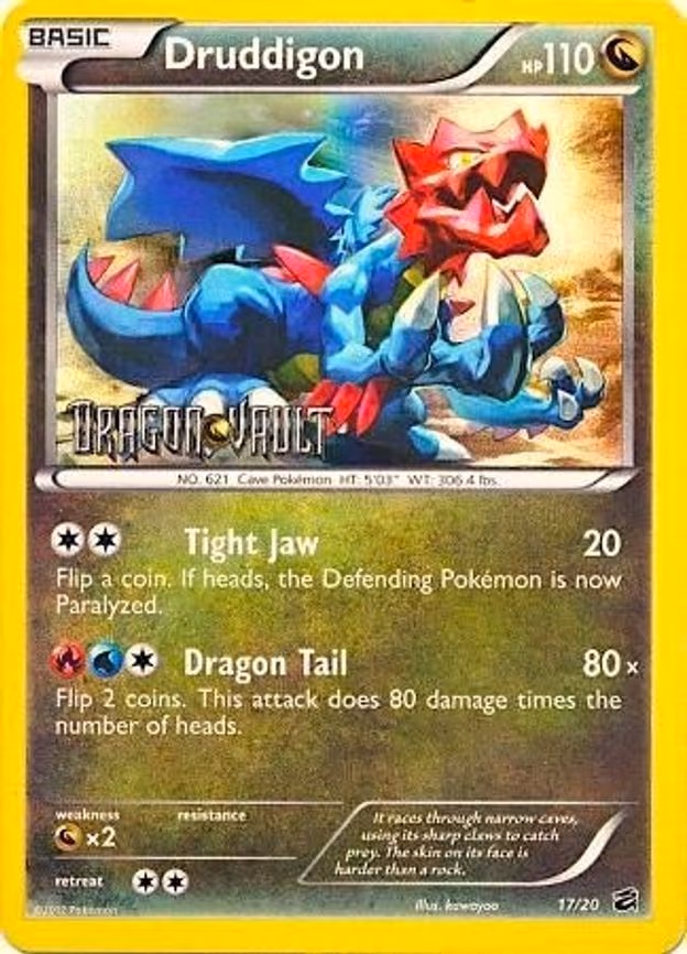 Druddigon - 17/20 (Dragon Vault) - Promo (017/020)