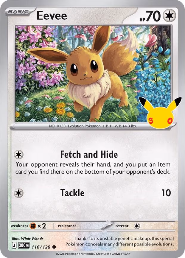 Eevee - Common (116/128)