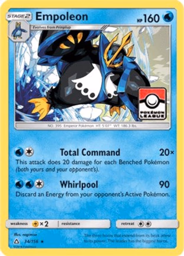 Empoleon - 34/156 (Pokemon League) - Promo (034/156)