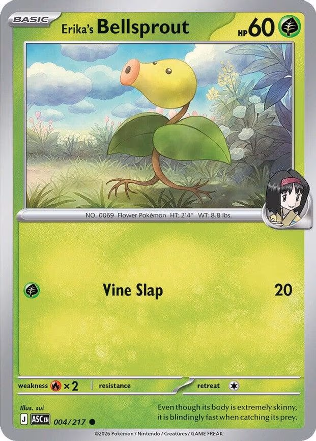 Erika's Bellsprout - Common (004/217)