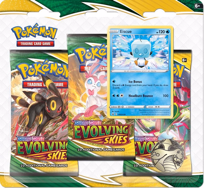 Evolving Skies 3 Pack Blister [Eiscue]