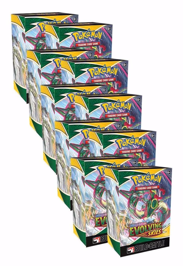 Evolving Skies Build & Battle Box Display