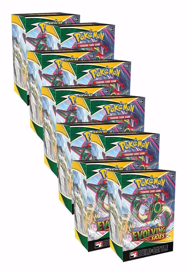 Evolving Skies Build & Battle Box Display