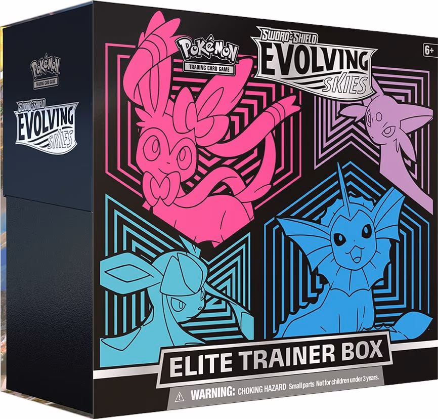 Evolving Skies Elite Trainer Box [Glaceon/Vaporeon/Sylveon/Espeon]