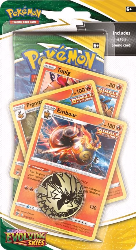 Evolving Skies Premium Checklane Blister [Emboar]