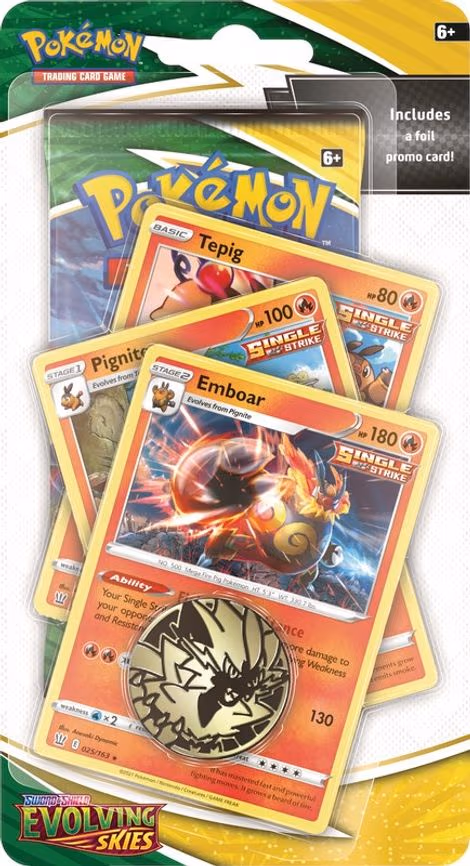 Evolving Skies Premium Checklane Blister [Emboar]