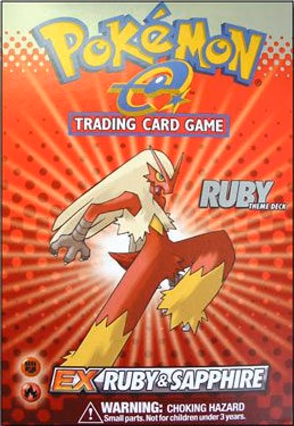 EX Ruby & Sapphire Theme Deck - "Ruby" [Blaziken]