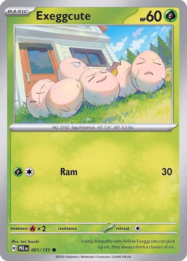 Exeggcute - Common (001/131)
