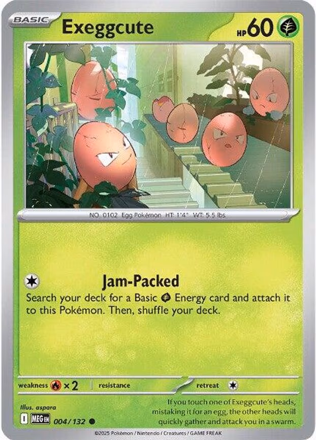 Exeggcute - Common (004/132)