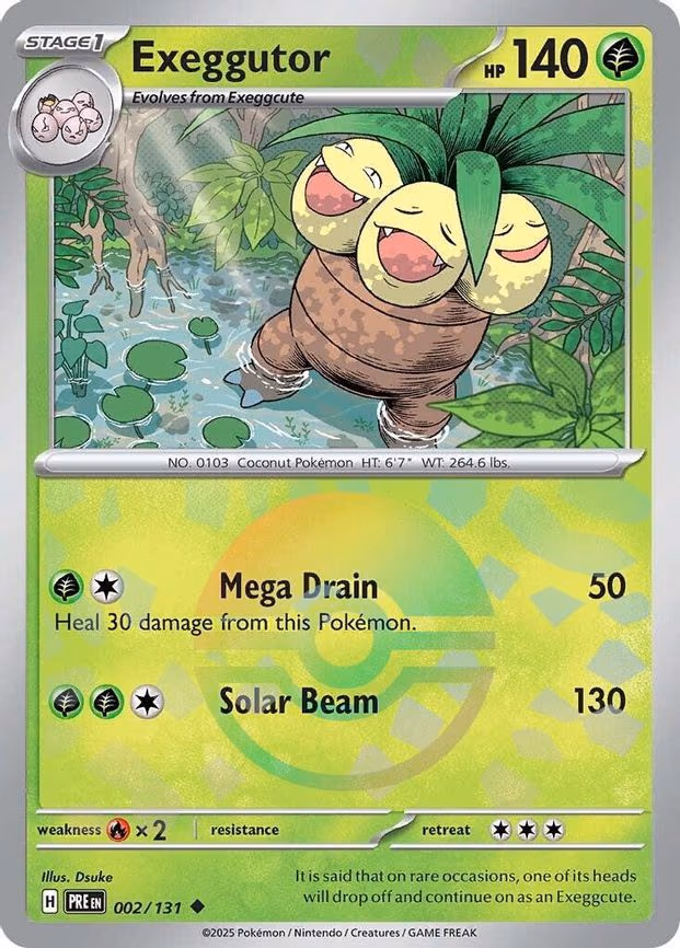 Exeggutor (Poke Ball Pattern) - Uncommon (002/131)