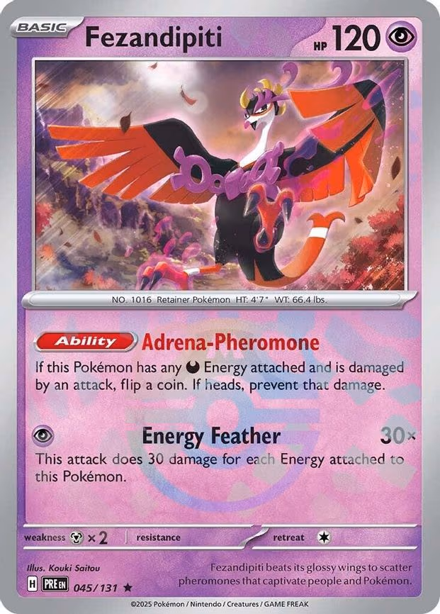 Fezandipiti (Master Ball Pattern) - Rare (045/131)