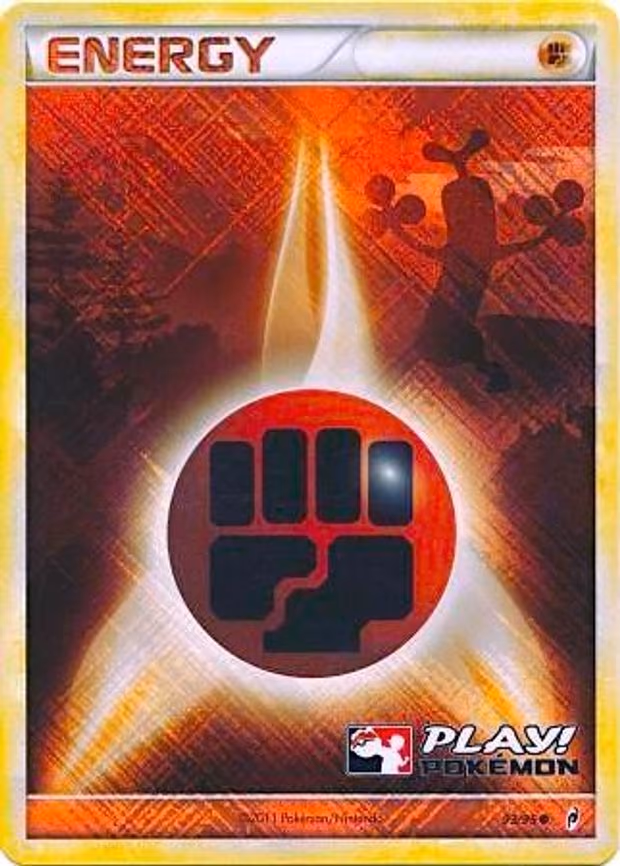 Fighting Energy - 93/95 (Play! Pokemon) - Promo (093/095)