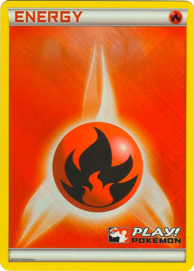 Fire Energy (2011 Play! Pokemon) - Promo