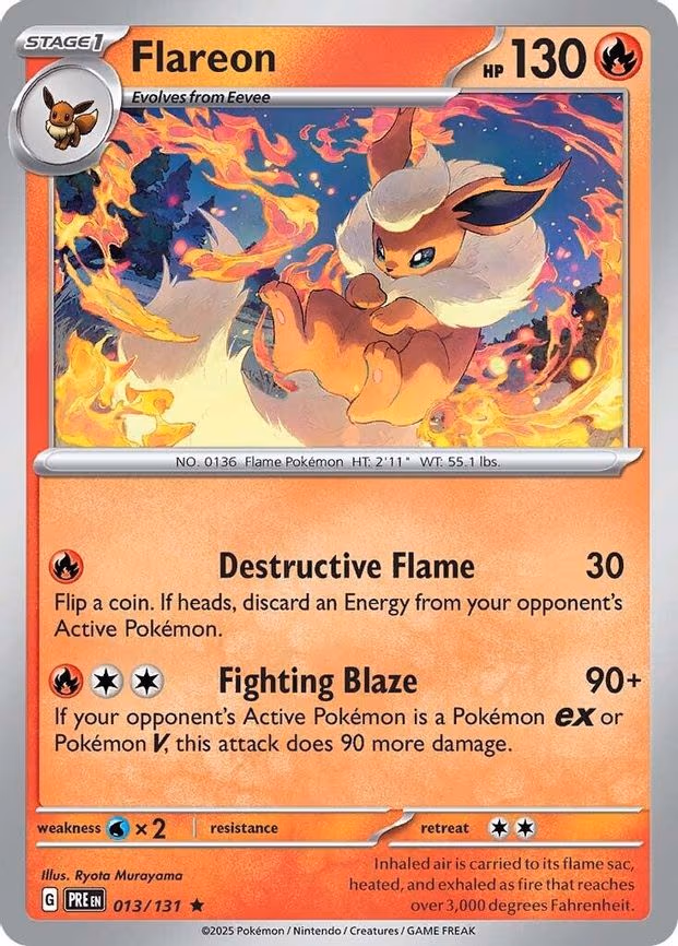 Flareon - Rare (013/131)