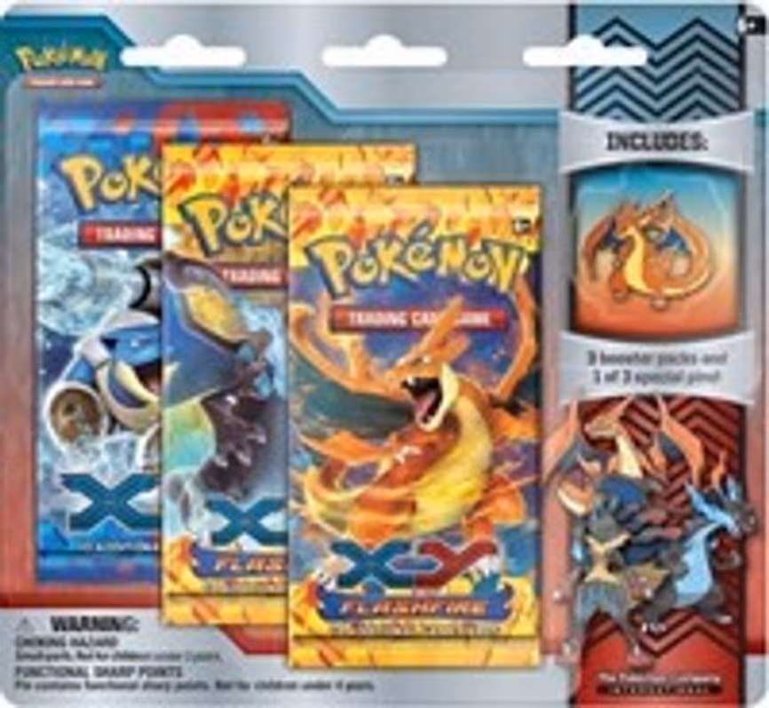 Flashfire Collector Pin 3 Pack Blister [Mega Charizard Y]