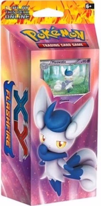 Flashfire Theme Deck - "Mystic Typhoon" [Meowstic]
