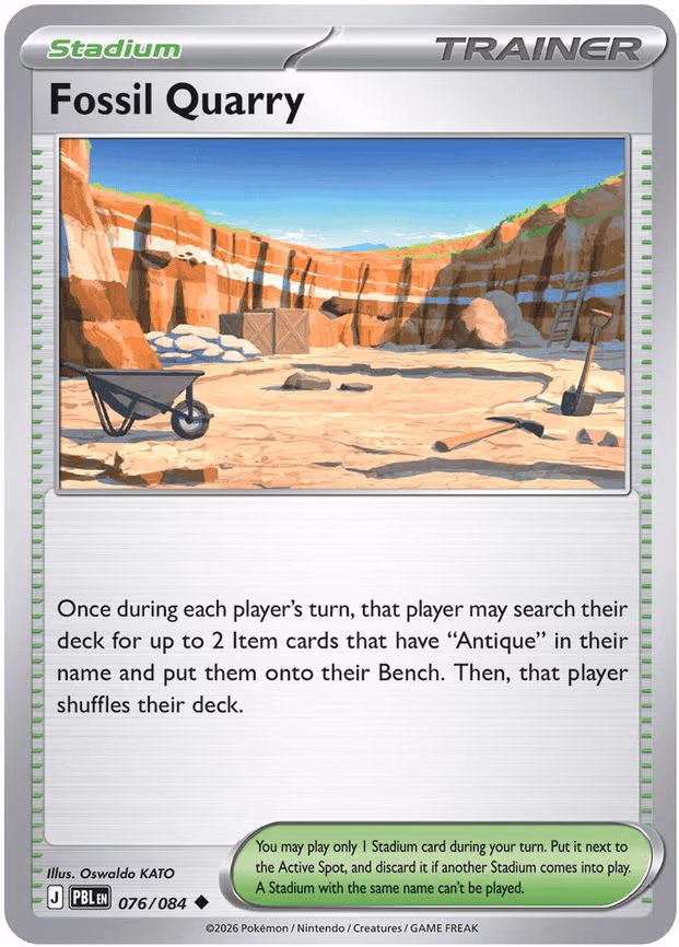 Fossil Quarry - Uncommon (076/084)