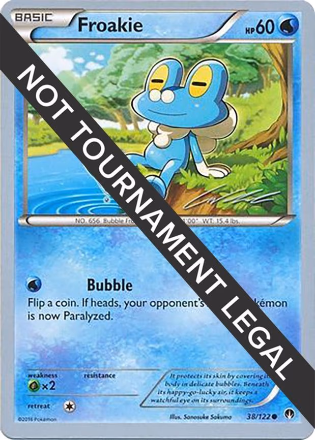 Froakie - 2016 (Cody Walinski) - Common (38/122)