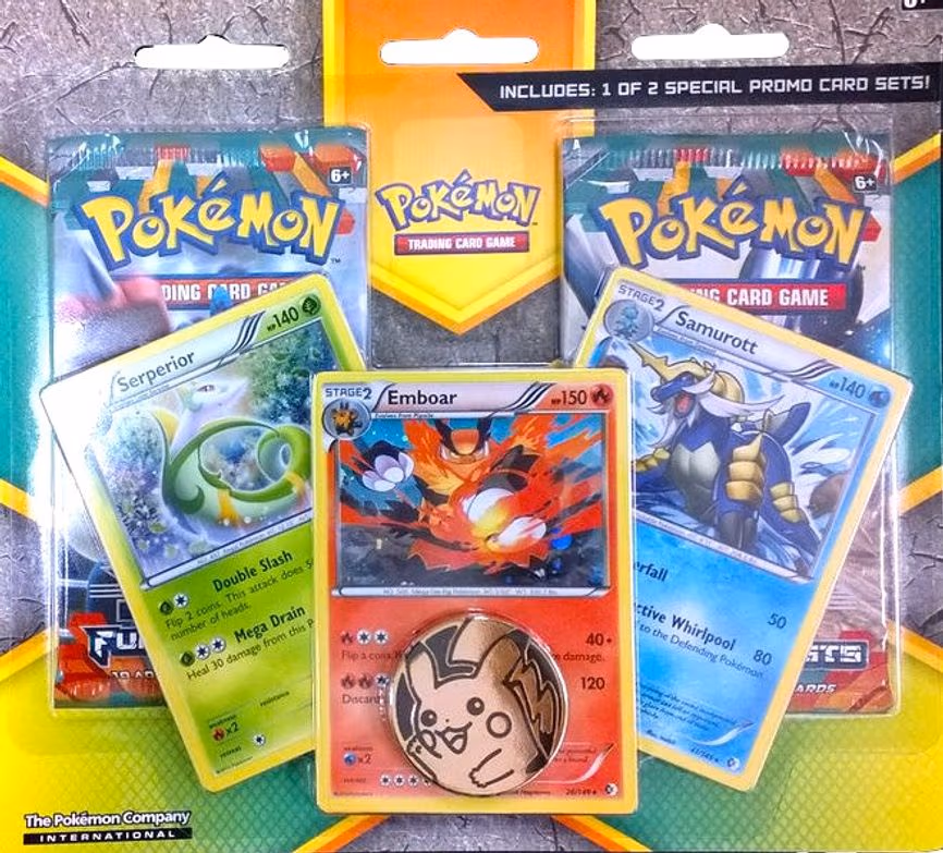 Furious Fists 2 Pack Blister [Unova Trio]