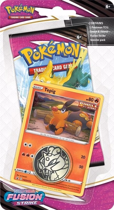 Fusion Strike Single Pack Blister [Tepig]