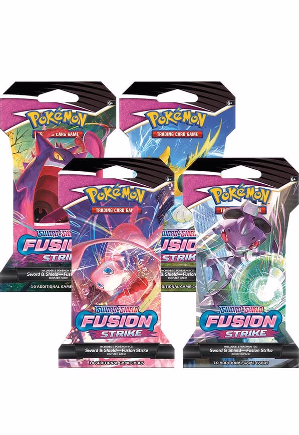 Fusion Strike Sleeved Booster Pack Art Bundle [Set of 4]