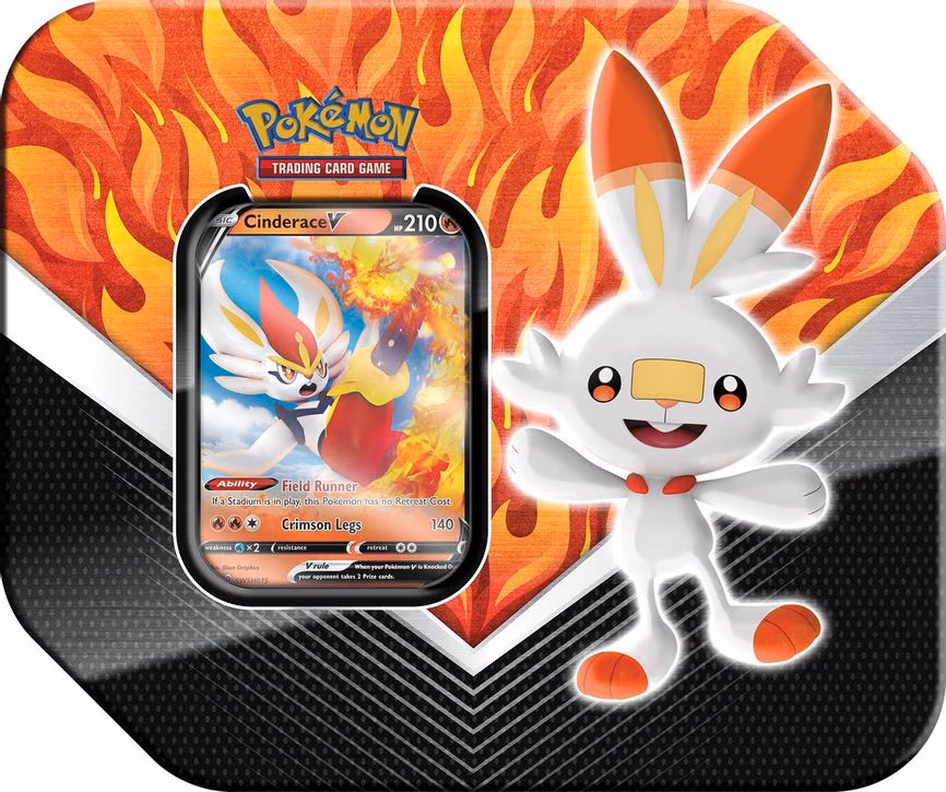 Galar Partners Tin [Cinderace V]