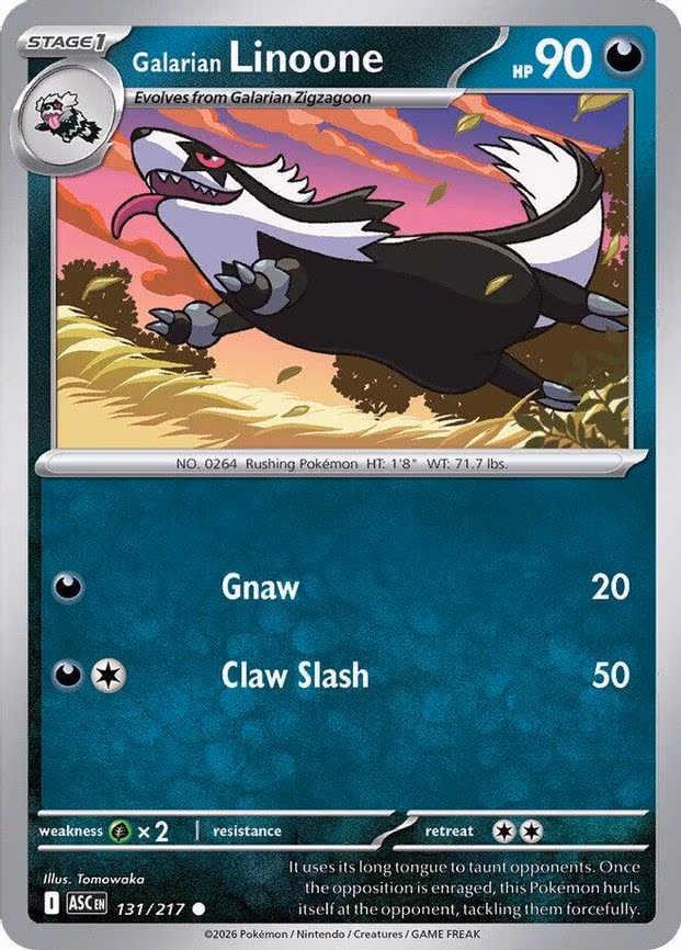Galarian Linoone