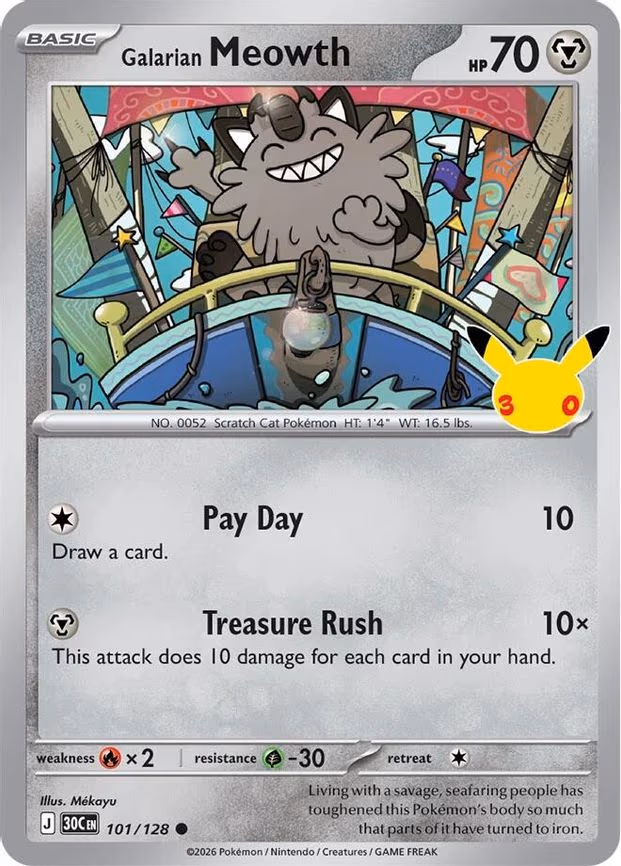 Galarian Meowth - Common (101/128)