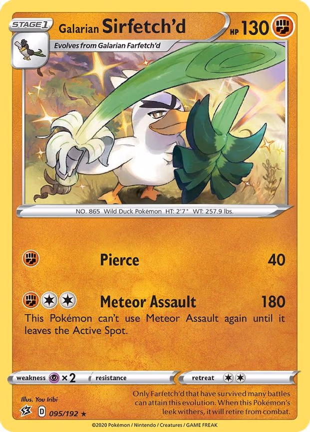 Galarian Sirfetch'd