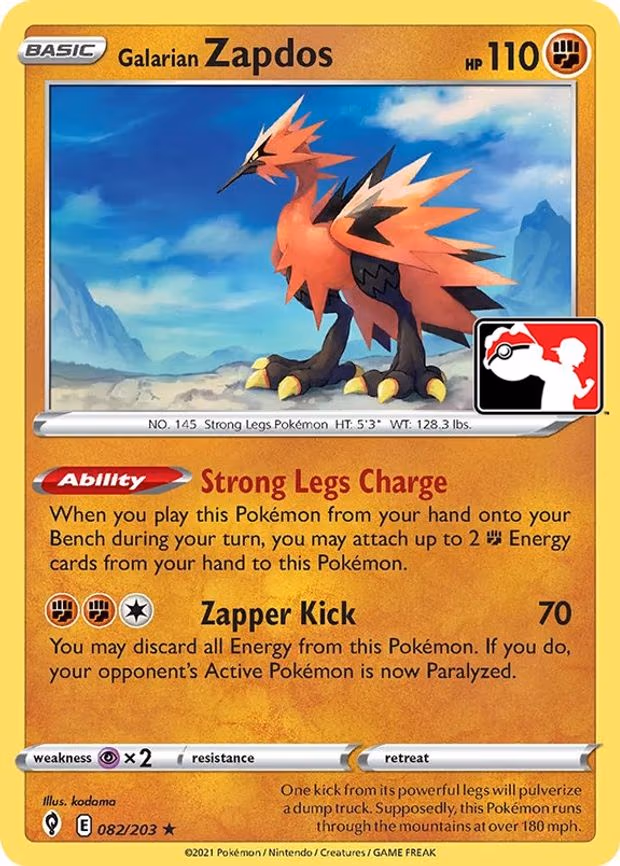 Galarian Zapdos - Rare (082/203)