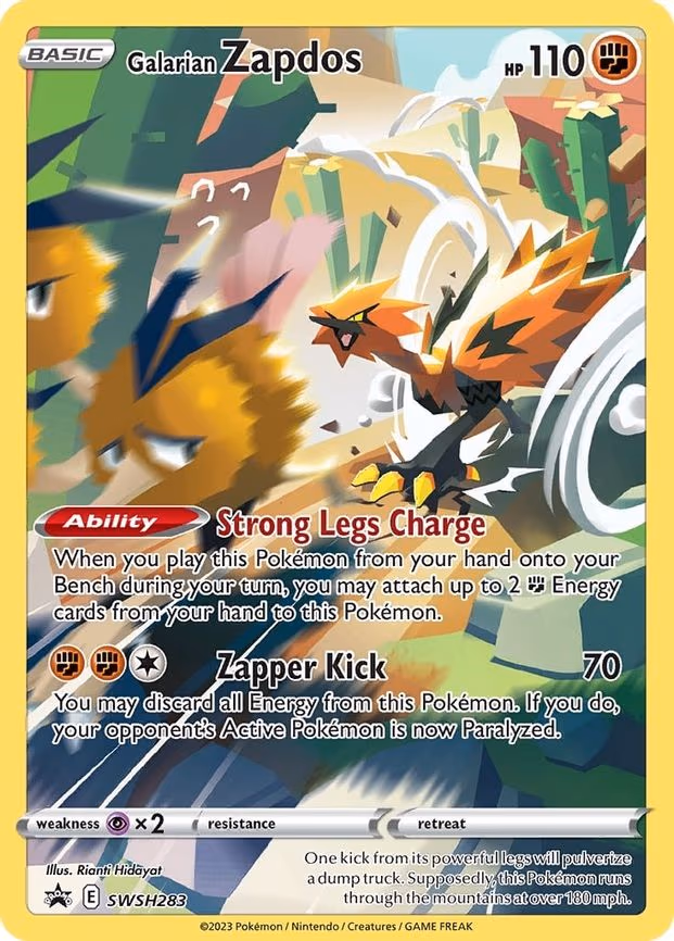 Galarian Zapdos - Promo (SWSH283)