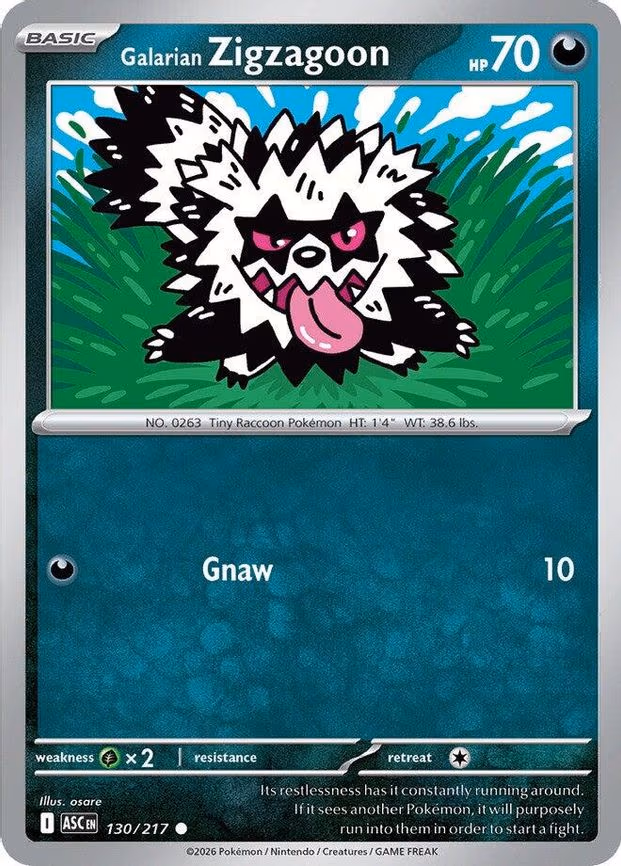 Galarian Zigzagoon