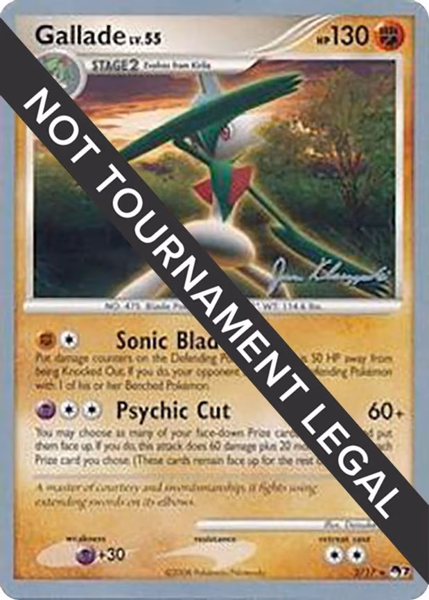 Gallade - 2008 (Jason Klaczynski) - Rare (2/17)