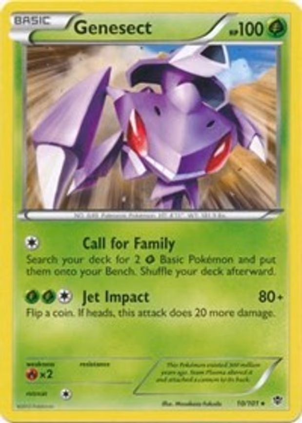 Genesect - 10/101 (BW Plasma Blast) - Holo Rare (010/101)
