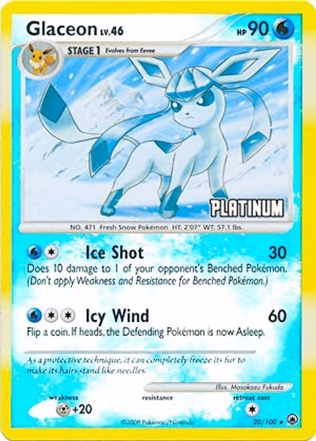 Glaceon - 20/100 [Platinum]