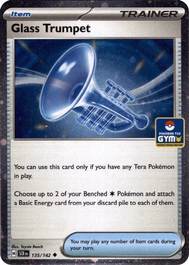 Glass Trumpet (Gym Stamp Asia Exclusive) - Uncommon (135/142)