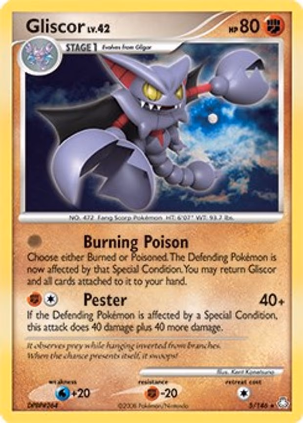Gliscor - 5/146 (DP Legends Awakened) - Rare (005/146)