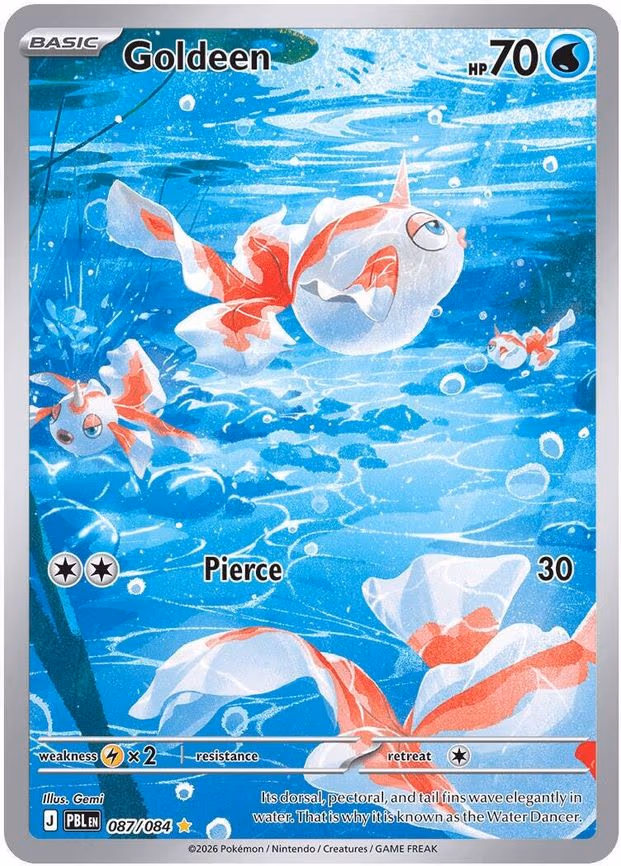 Goldeen - Illustration Rare (087/084)