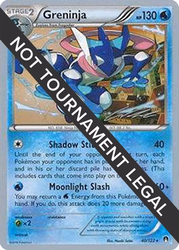 Greninja (40) - 2016 (Cody Walinski) - Rare (40/122)