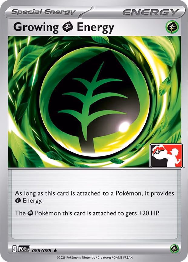 Growing Grass Energy - Rare (086/088)