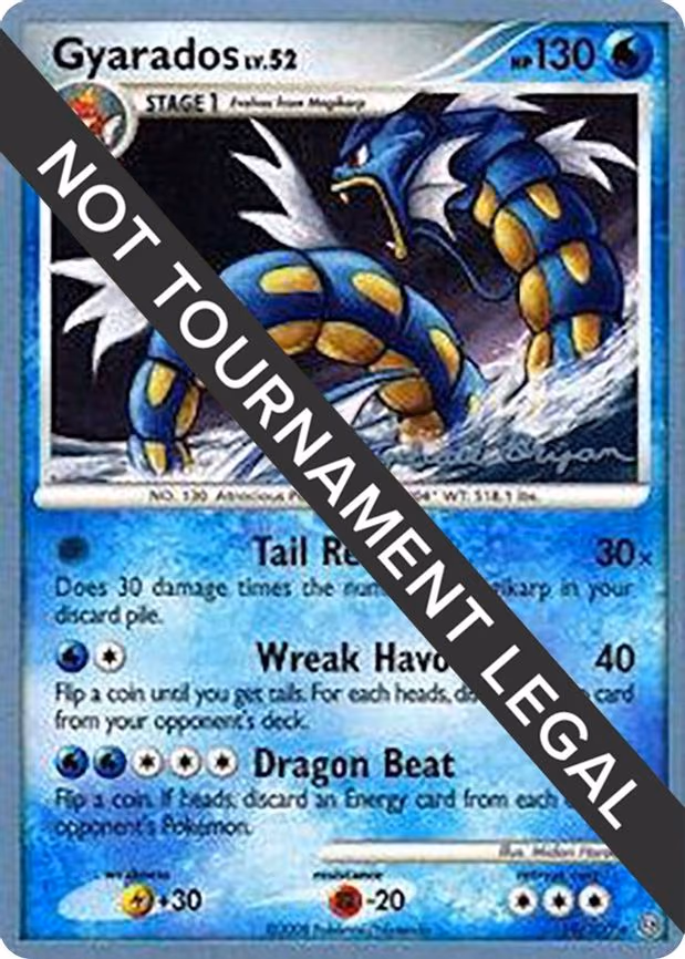 Gyarados - 2010 (Mychael Bryan) - Rare (19/100)