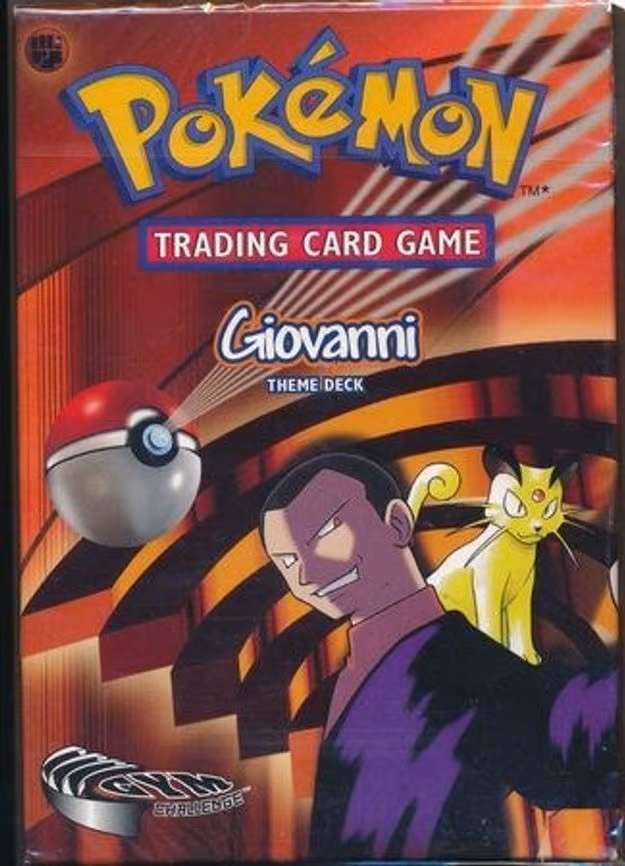 Gym Challenge Theme Deck - "Giovanni"